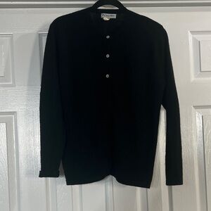 Black Priscilla Cashmere Sweater